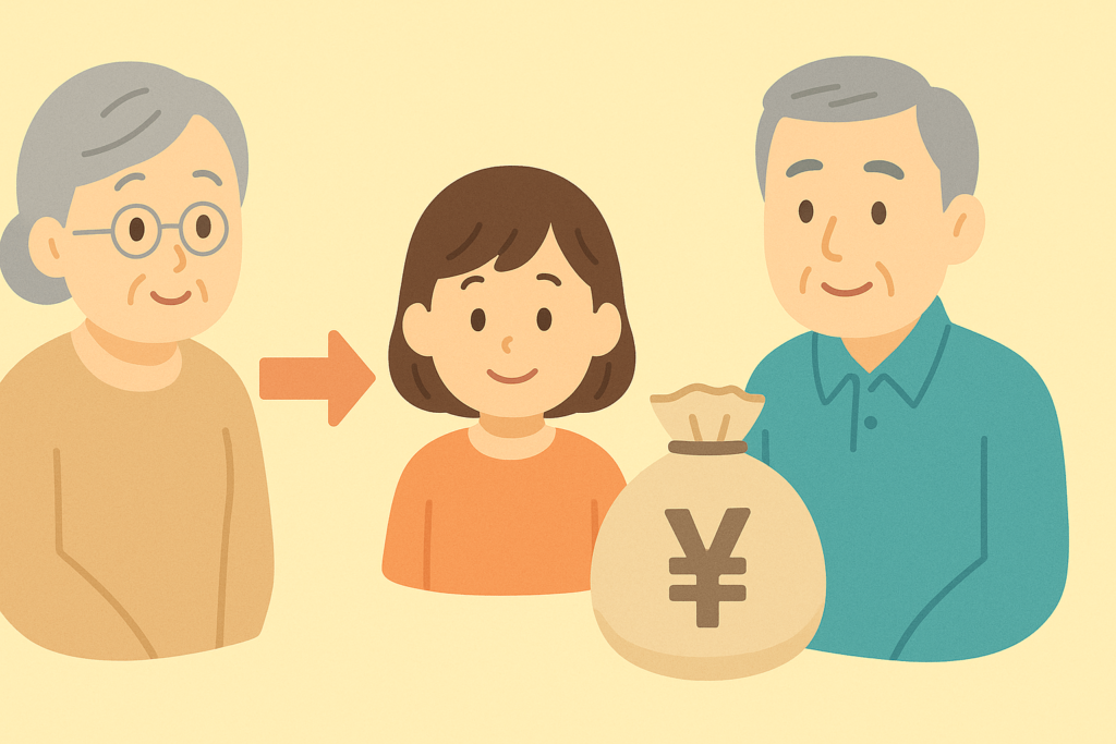 孫が財産を受け取るパターンと注意点