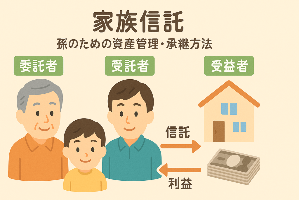 家族信託とは？孫のための資産管理・承継方法