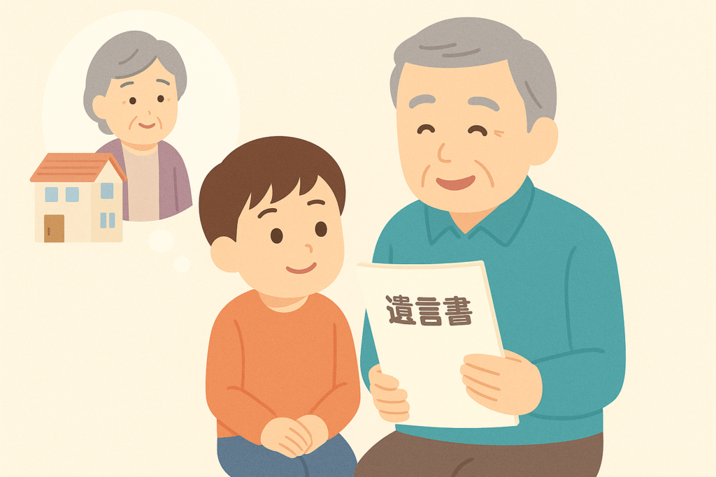 遺言で孫に財産を残すメリット